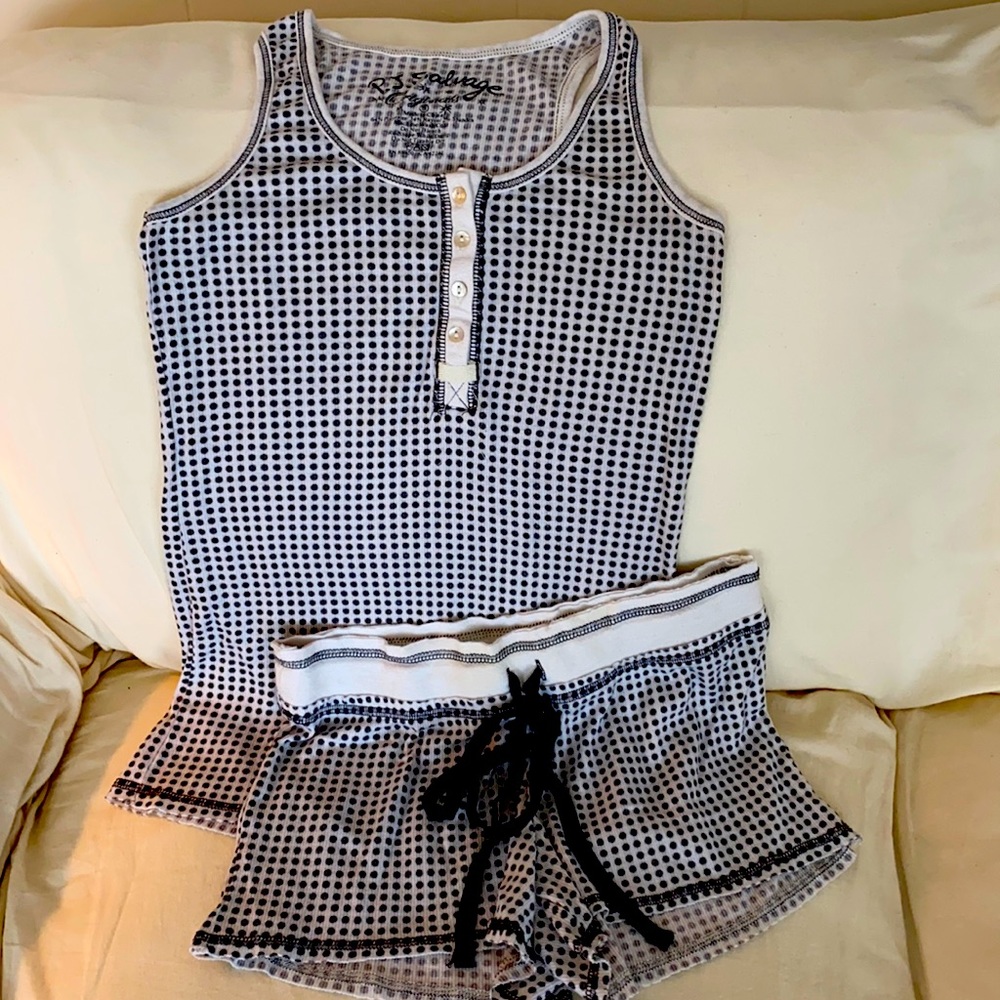 PJ Salvage tank and short set- pajama